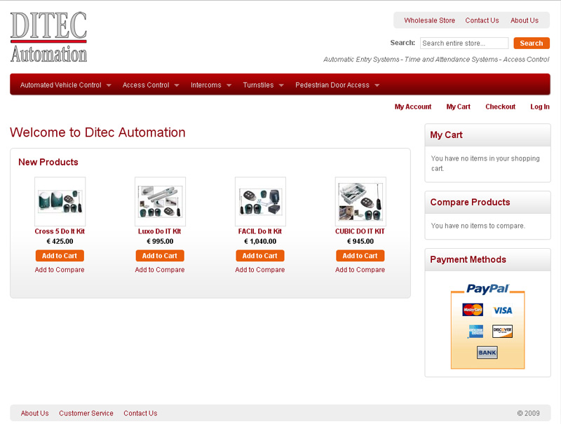 Ditec Automation screenshot